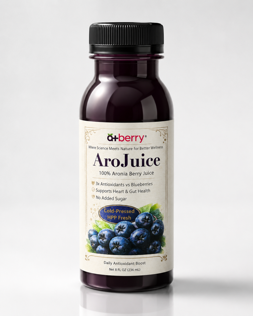 Antioxidant Aronia Berry Juice – A+ Berry