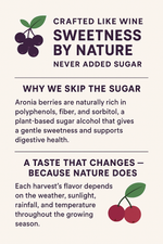🍇 Why We Never Add Sugar (and Why Flavor Can Vary)