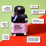 Why do I feel the need to go to the bathroom after drinking AroJuice? Is the product spoiled?
