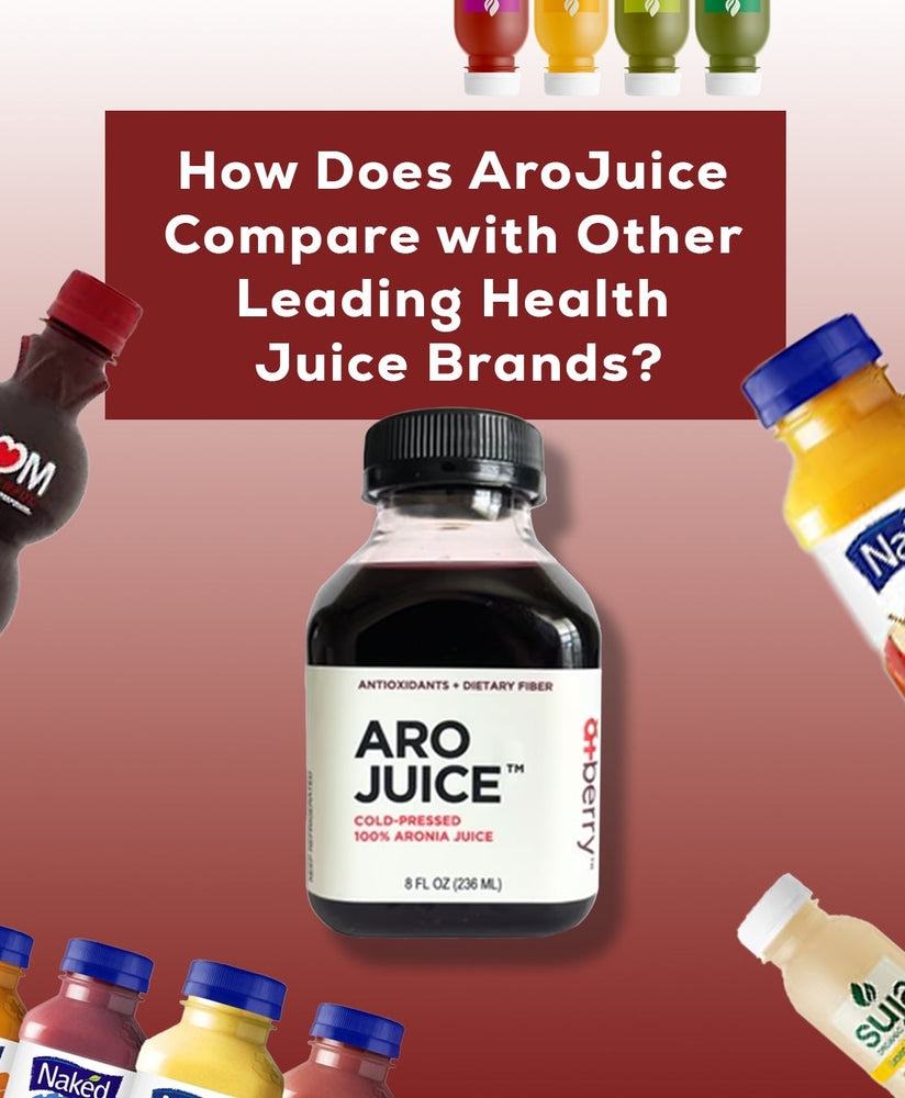 How Does AroJuice Compare with Other Leading Health Juice Brands?