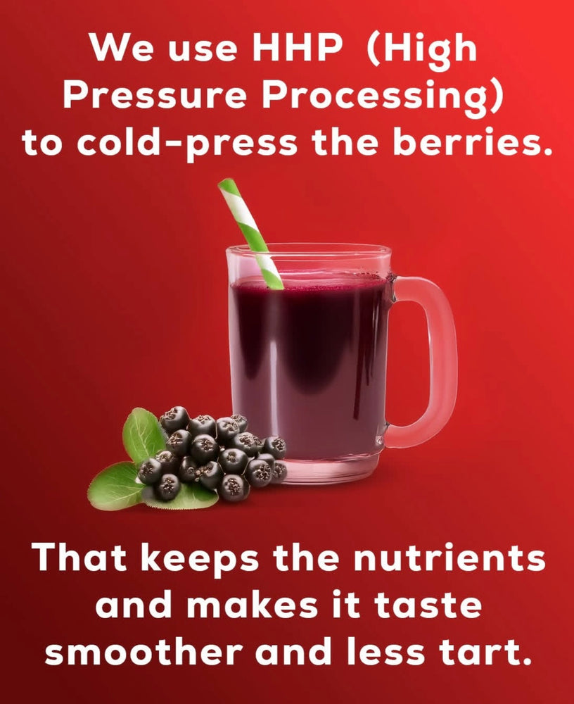 AroJuice - Best Tasting Aronia Juice, Best Antioxidant Juice. Best Fruit Juice for Family