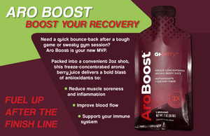 AroBoost: All-Natural Power, Superior Recovery.  From University Sports to Your Gym.
