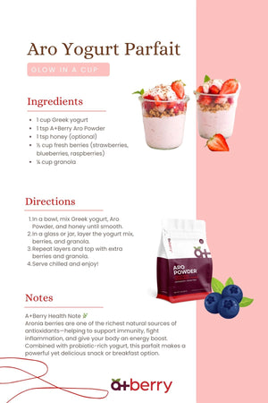 AroPowder - Freeze Dried Aronia Berry (Chokeberry) Powder
