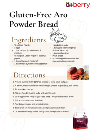 AroPowder - Freeze Dried Aronia Berry (Chokeberry) Powder