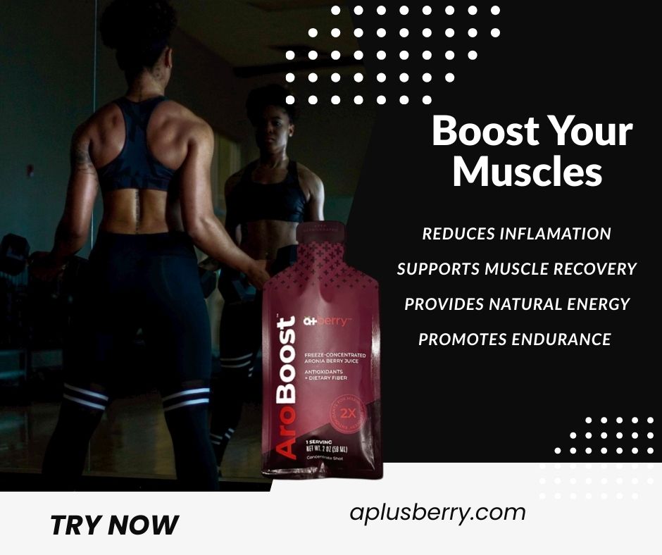 AroBoost: Aronia Concentrate Shot for Sport Recovery